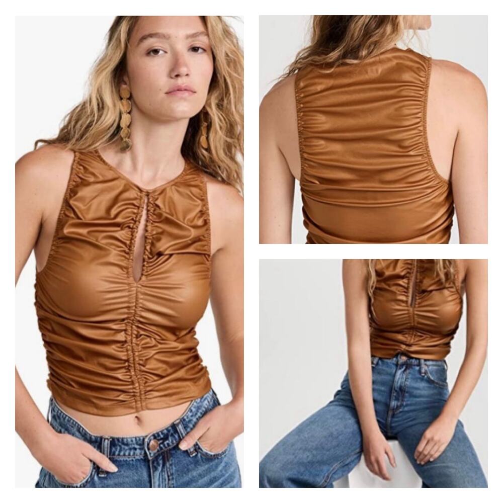 NEW Free People Ride Along Top in Cowgirl Size XS